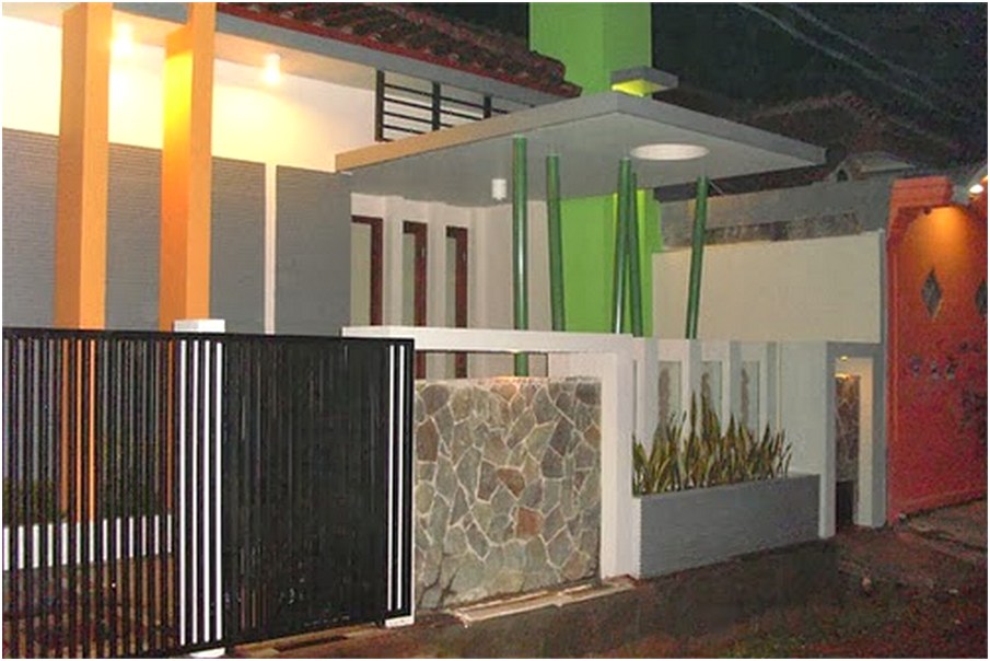 Detail Contoh Gambar Pagar Tembok Depan Rumah Nomer 53