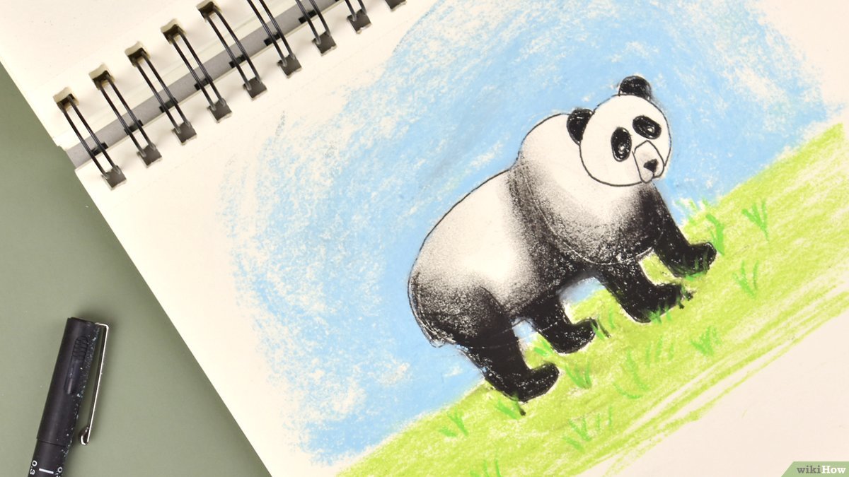 Detail Contoh Gambar Panda Nomer 4