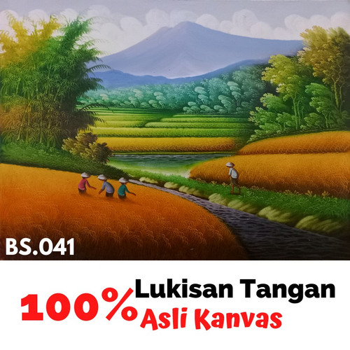 Detail Contoh Gambar Pemandangan Sawah Nomer 39