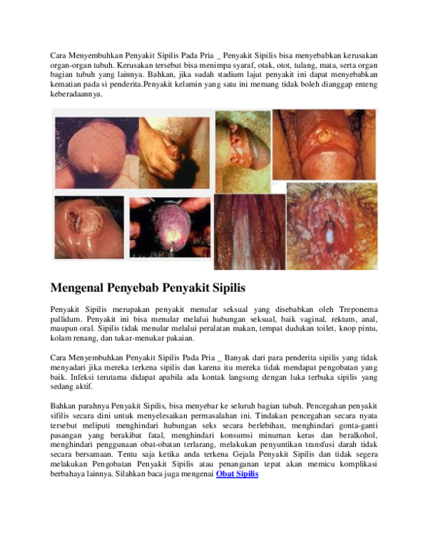 Detail Contoh Gambar Penyakit Sipilis Nomer 24