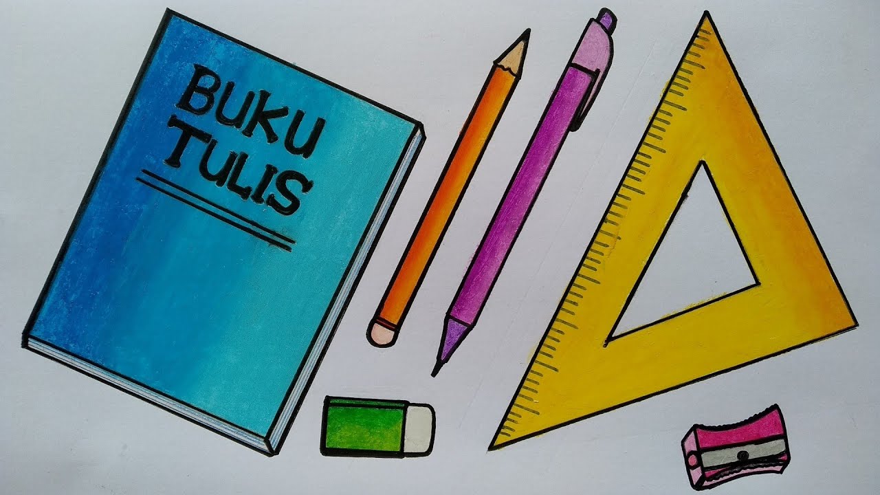 Detail Contoh Gambar Peralatan Sekolah Nomer 2