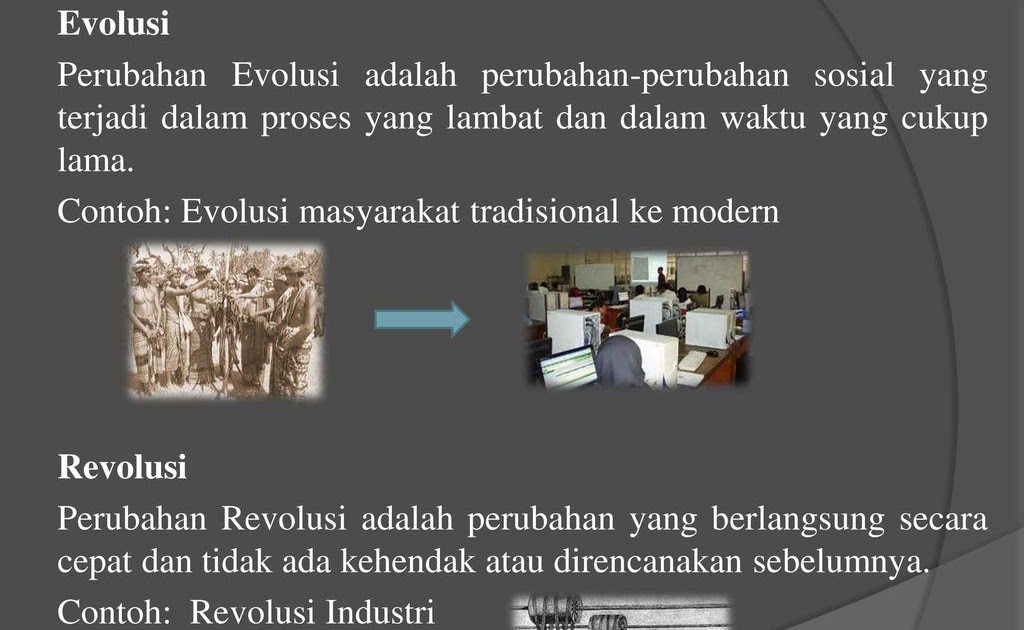 Detail Contoh Gambar Perubahan Evolusi Nomer 10