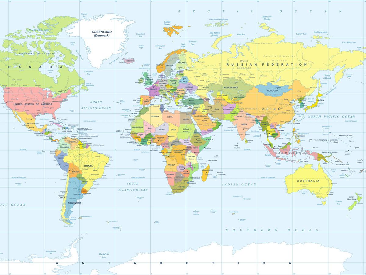 Detail Contoh Gambar Peta Dunia Nomer 11