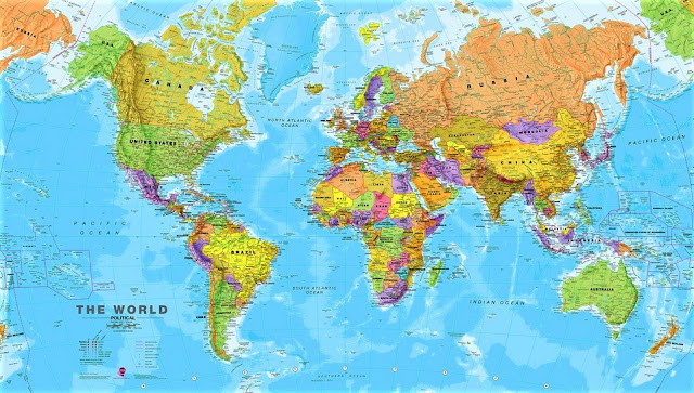 Detail Contoh Gambar Peta Dunia Nomer 16