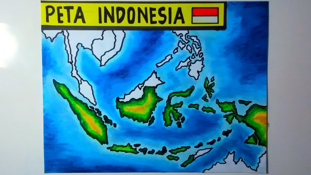 Detail Contoh Gambar Peta Indonesia Sederhana Nomer 8