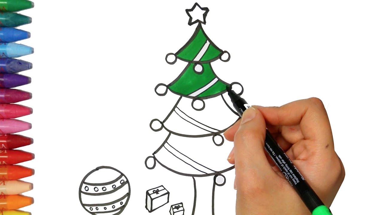 Detail Contoh Gambar Pohon Natal Nomer 2