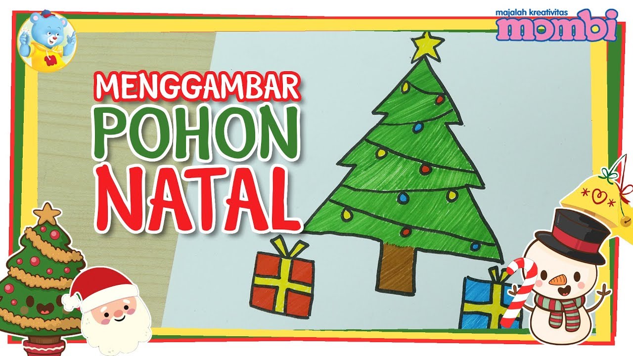 Detail Contoh Gambar Pohon Natal Nomer 14