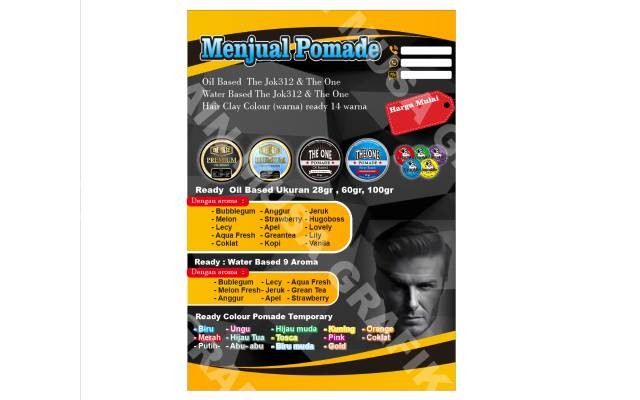 Detail Contoh Gambar Pomade Nomer 33