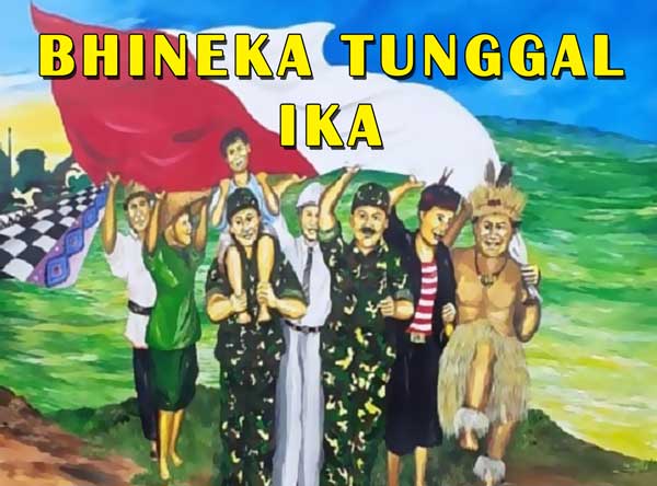 Detail Contoh Gambar Poster Bhineka Tunggal Ika Nomer 23