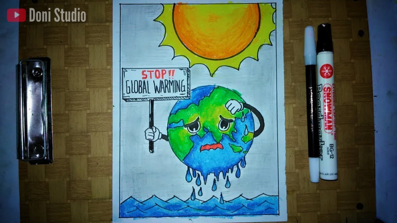 Contoh Gambar Poster Global Warming - KibrisPDR