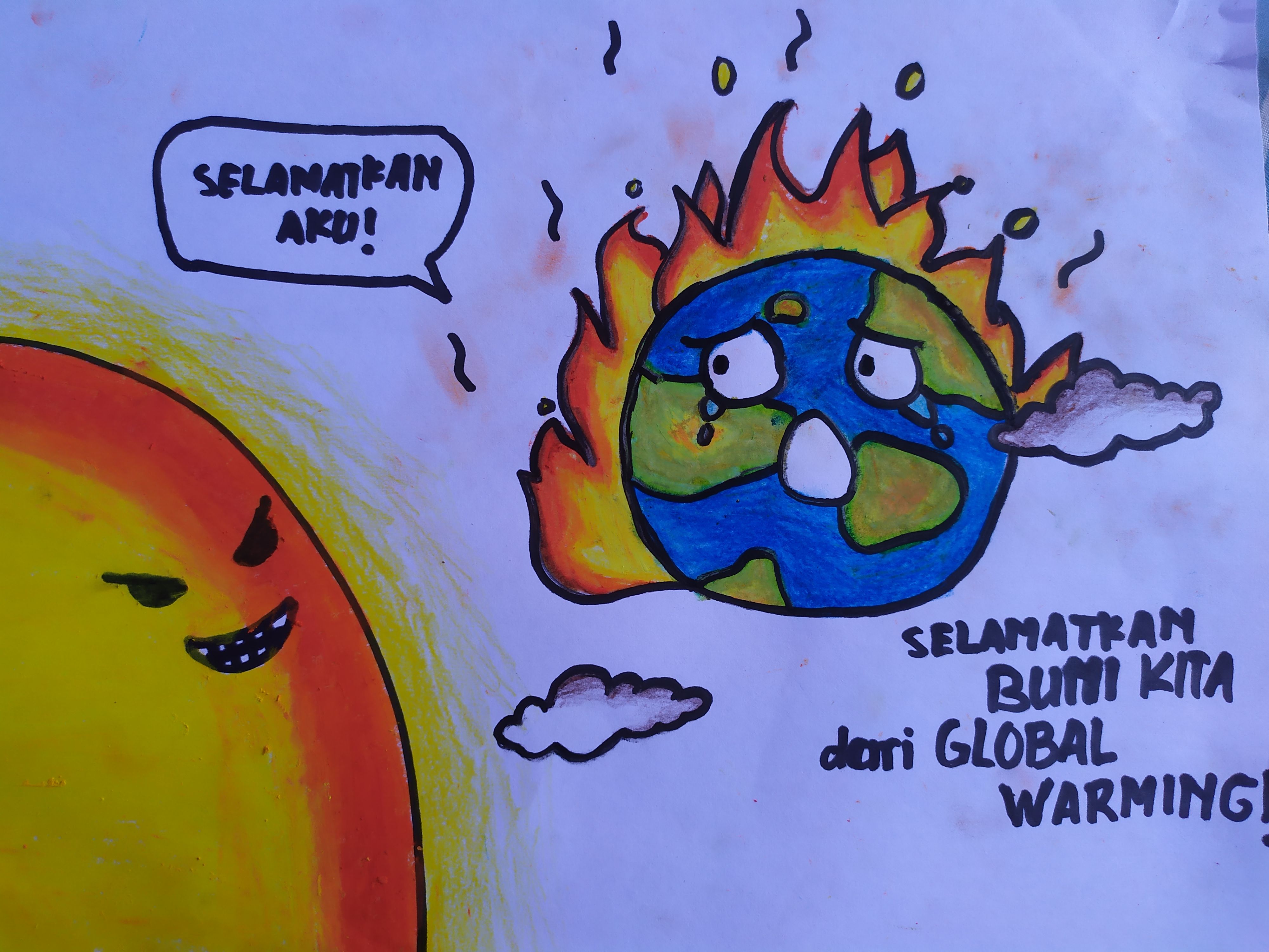 Detail Contoh Gambar Poster Global Warming Nomer 16