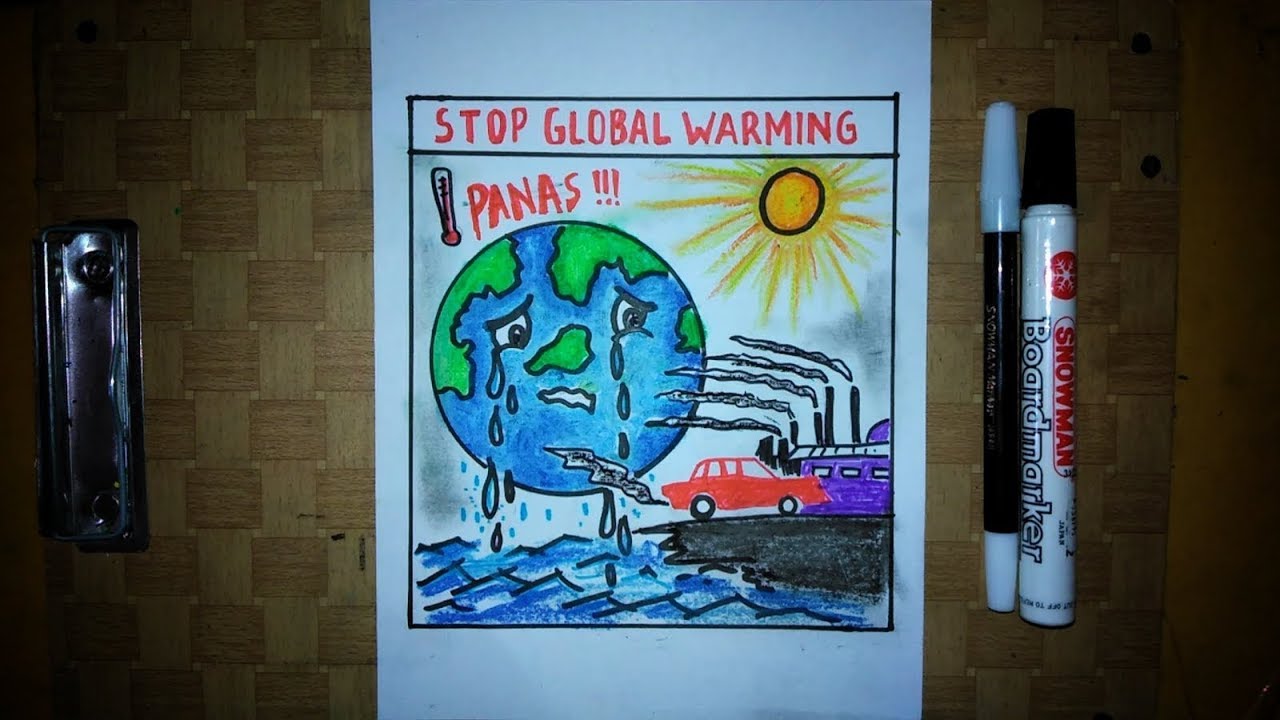 Detail Contoh Gambar Poster Global Warming Nomer 17