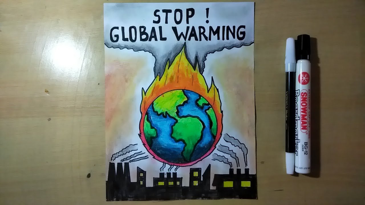 Detail Contoh Gambar Poster Global Warming Nomer 3