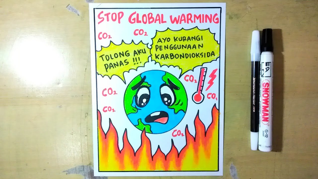 Detail Contoh Gambar Poster Global Warming Nomer 7