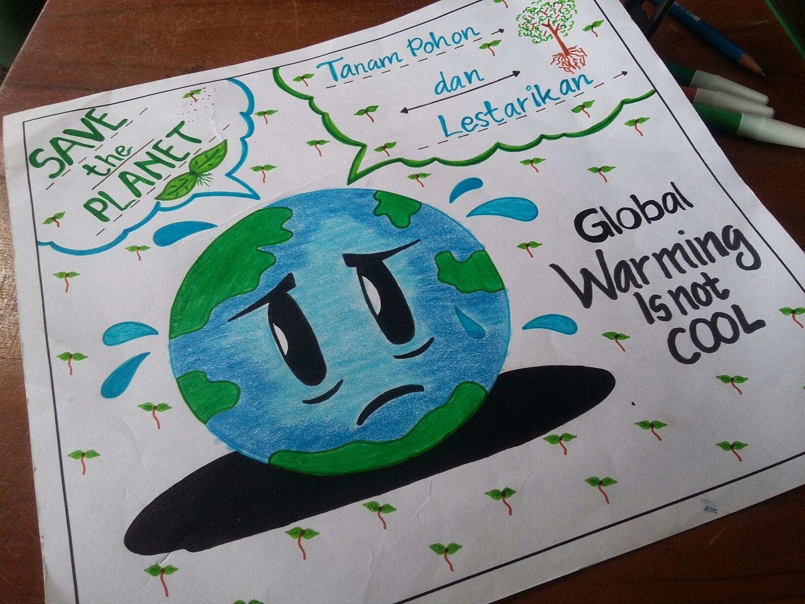 Detail Contoh Gambar Poster Pemanasan Global Nomer 13