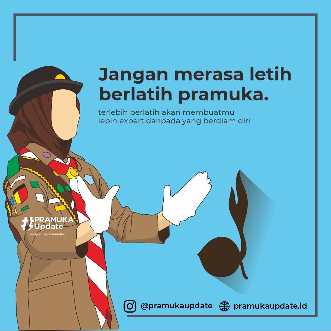 Detail Contoh Gambar Poster Pramuka Nomer 16