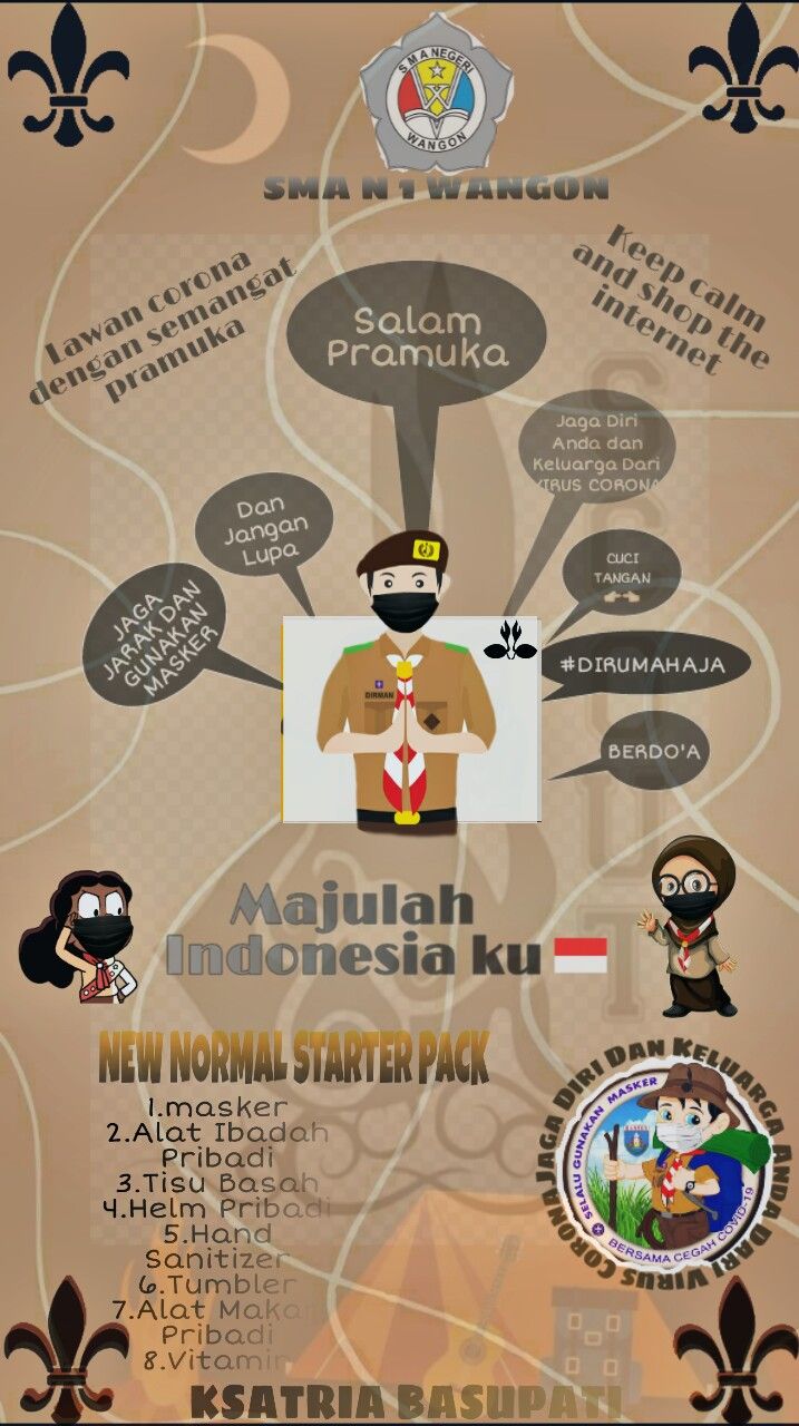 Detail Contoh Gambar Poster Pramuka Nomer 33