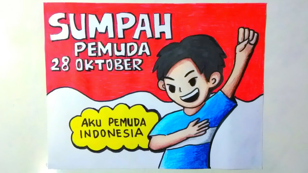 Detail Contoh Gambar Poster Sumpah Pemuda Nomer 8