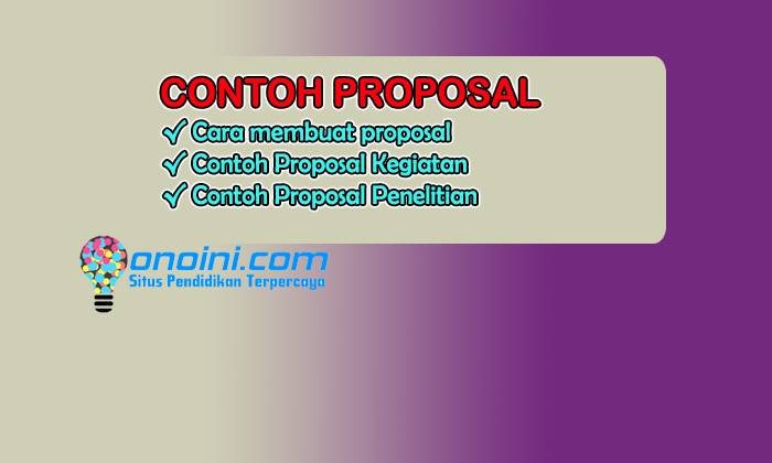 Detail Contoh Gambar Proposal Nomer 42