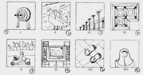 Detail Contoh Gambar Psikotes Wartegg Nomer 22