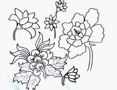 Detail Contoh Gambar Ragam Hias Bunga Nomer 11