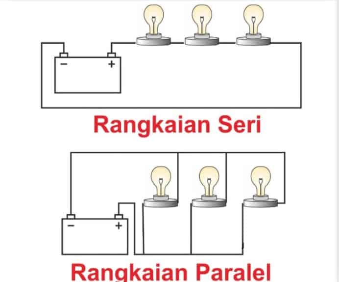 Contoh Gambar Rangkaian Listrik Paralel - KibrisPDR