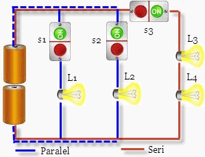 Detail Contoh Gambar Rangkaian Seri Dan Paralel Nomer 21