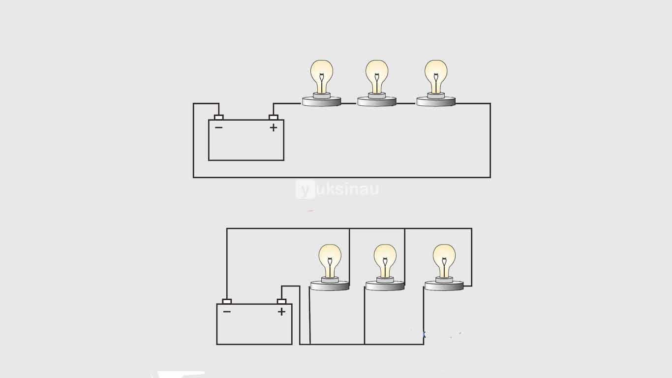 Detail Contoh Gambar Rangkaian Seri Dan Paralel Nomer 30