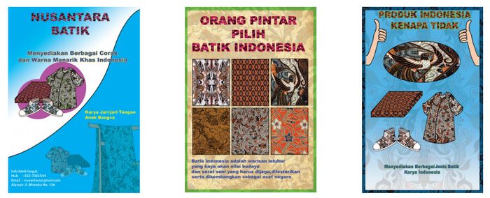 Detail Contoh Gambar Reklame Batik Nomer 3