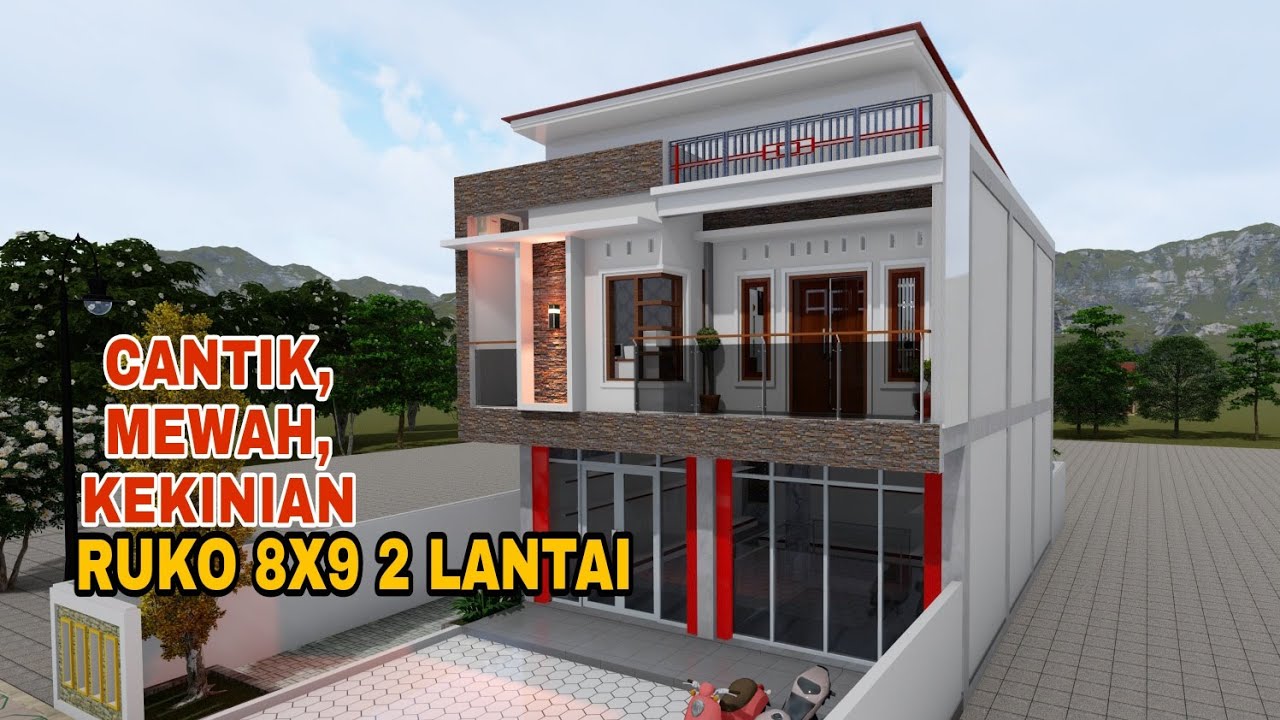 Detail Contoh Gambar Ruko 2 Lantai Nomer 25