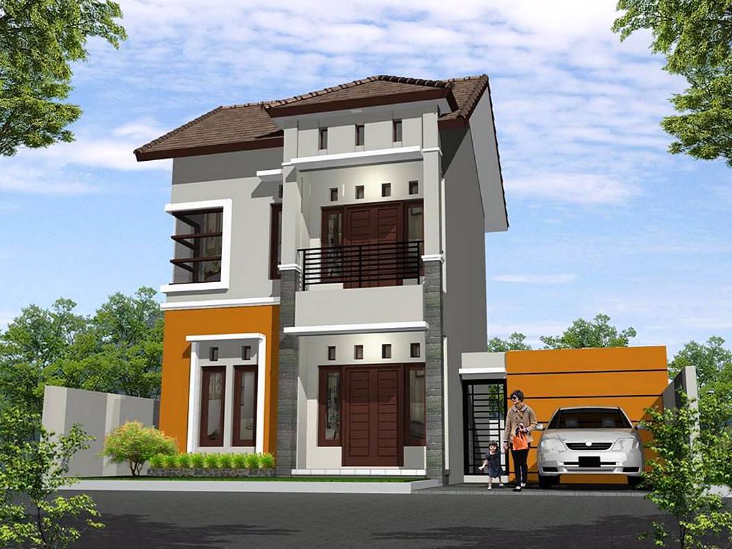 Detail Contoh Gambar Rumah 2 Lantai Nomer 42