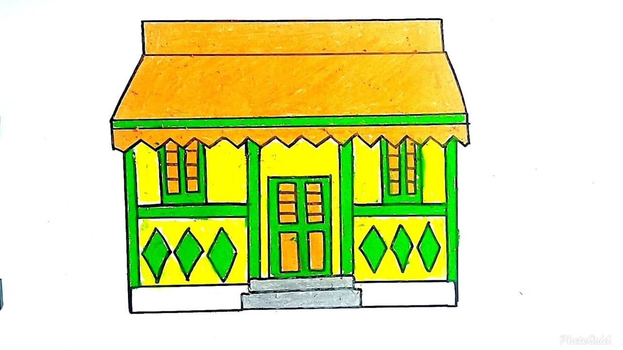 Contoh Gambar Rumah Adat Betawi 56+ Koleksi Gambar