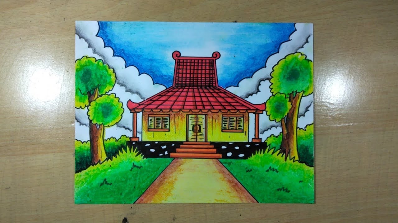 Detail Contoh Gambar Rumah Adat Jawa Tengah Nomer 45