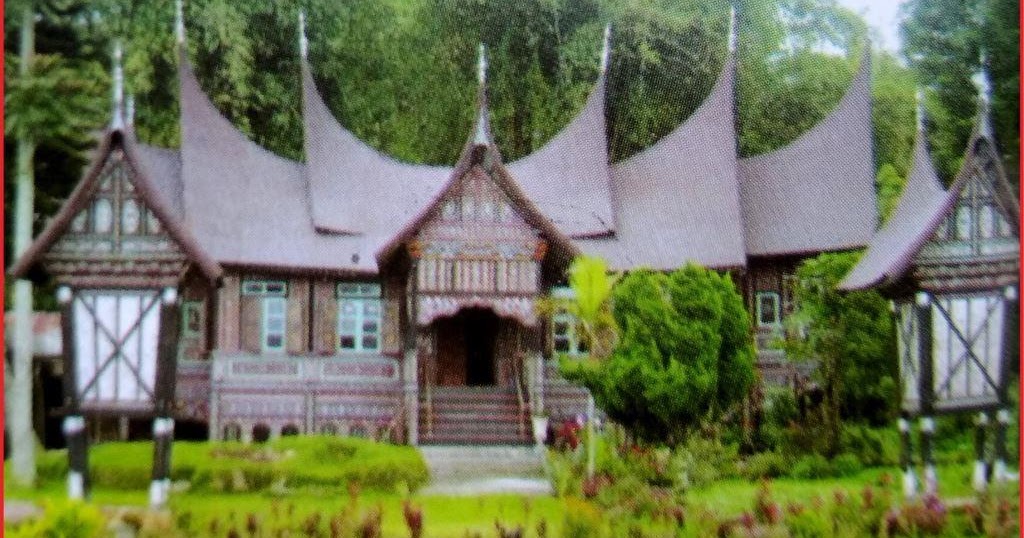 Detail Contoh Gambar Rumah Adat Sumatera Barat Nomer 44