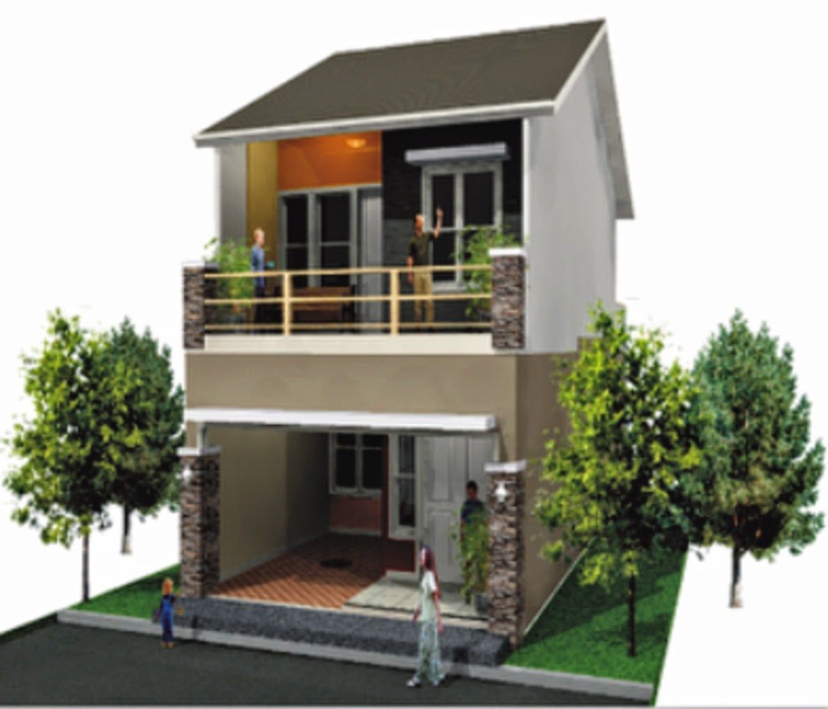 Detail Contoh Gambar Rumah Tingkat Nomer 37