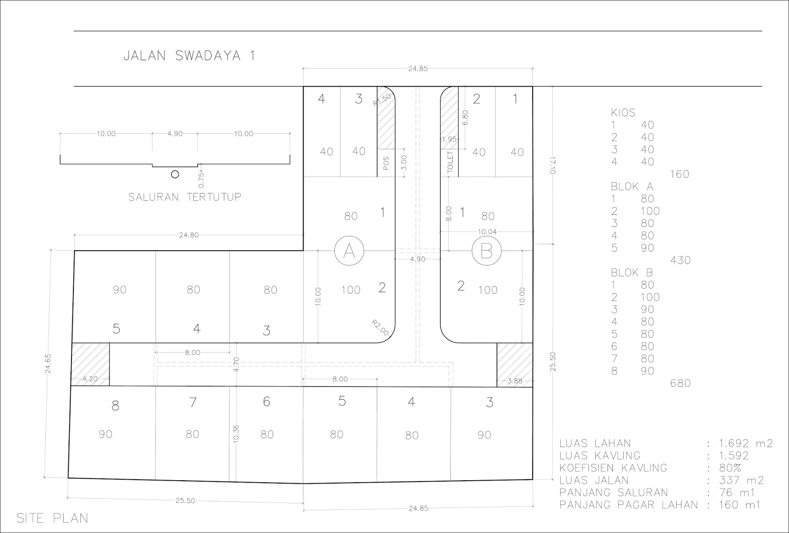 Detail Contoh Gambar Site Plan Nomer 13