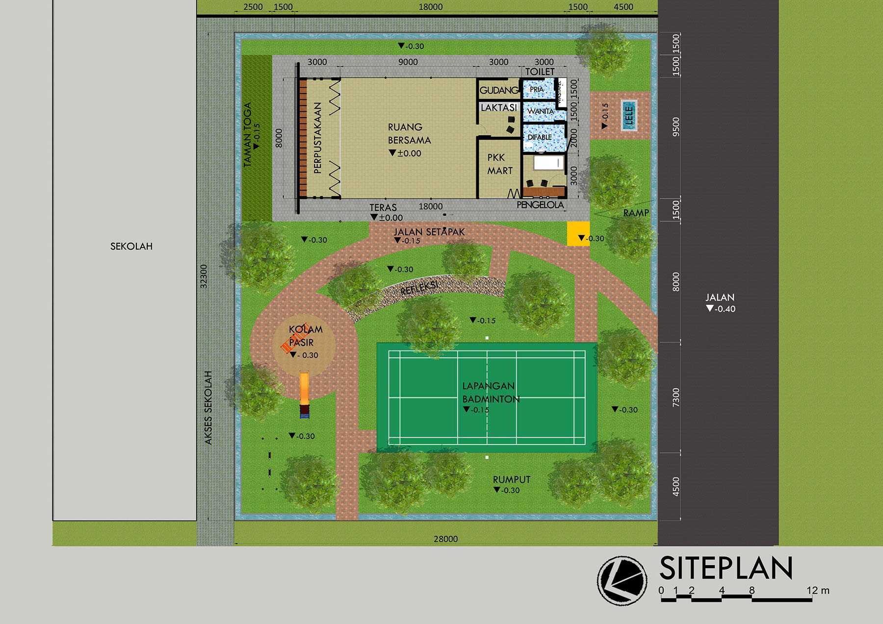 Detail Contoh Gambar Site Plan Nomer 51