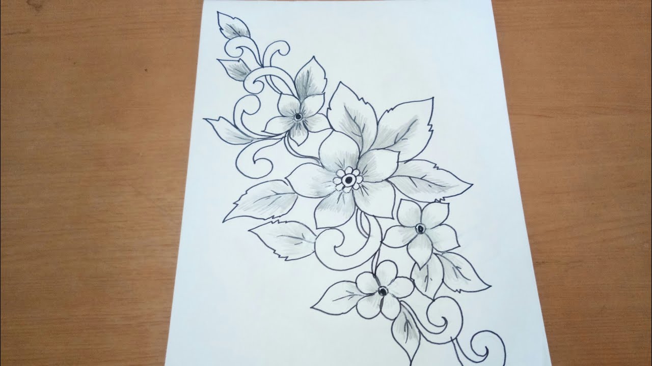 Detail Contoh Gambar Sketsa Bunga Anggrek Nomer 50