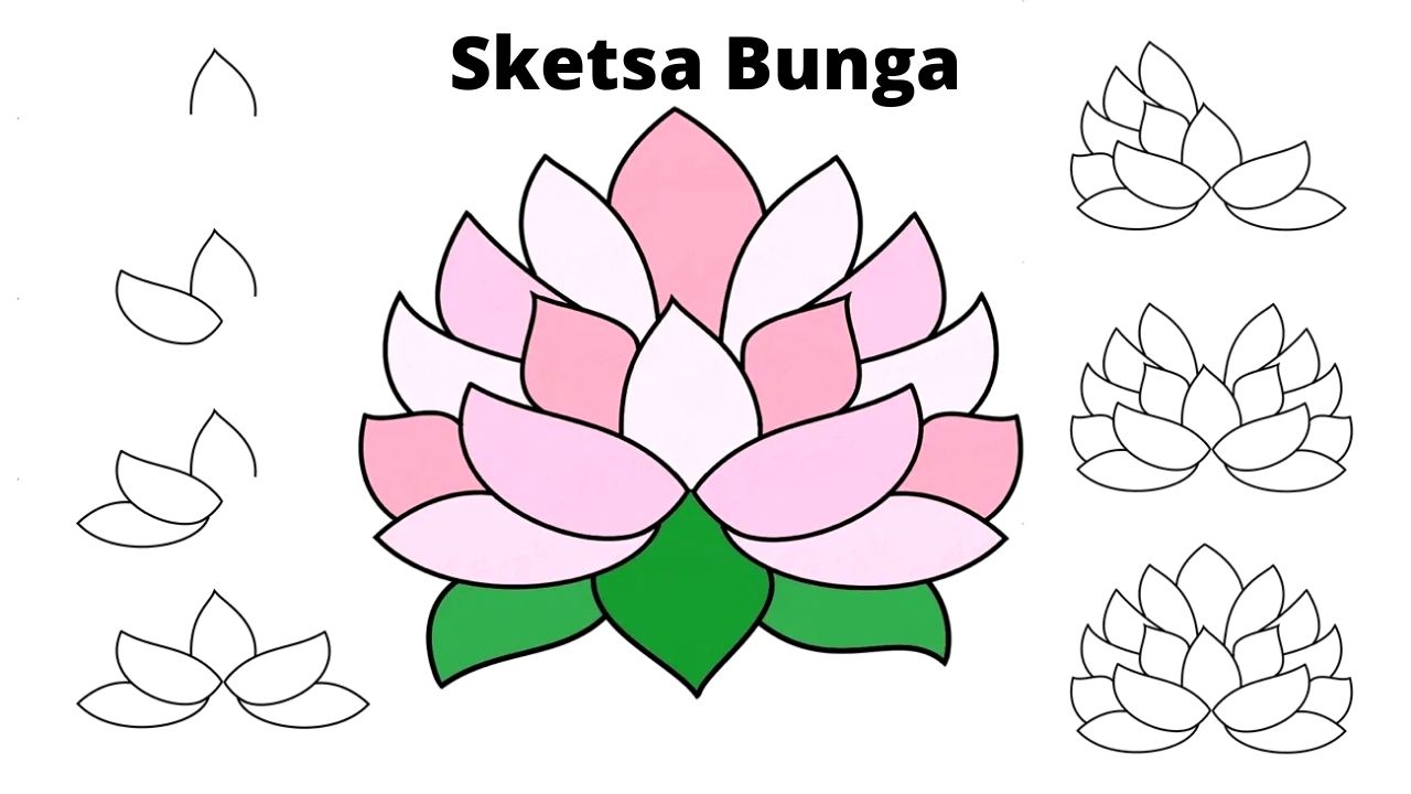 Detail Contoh Gambar Sketsa Bunga Simple Nomer 22