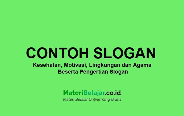 Detail Contoh Gambar Slogan Lingkungan Nomer 54