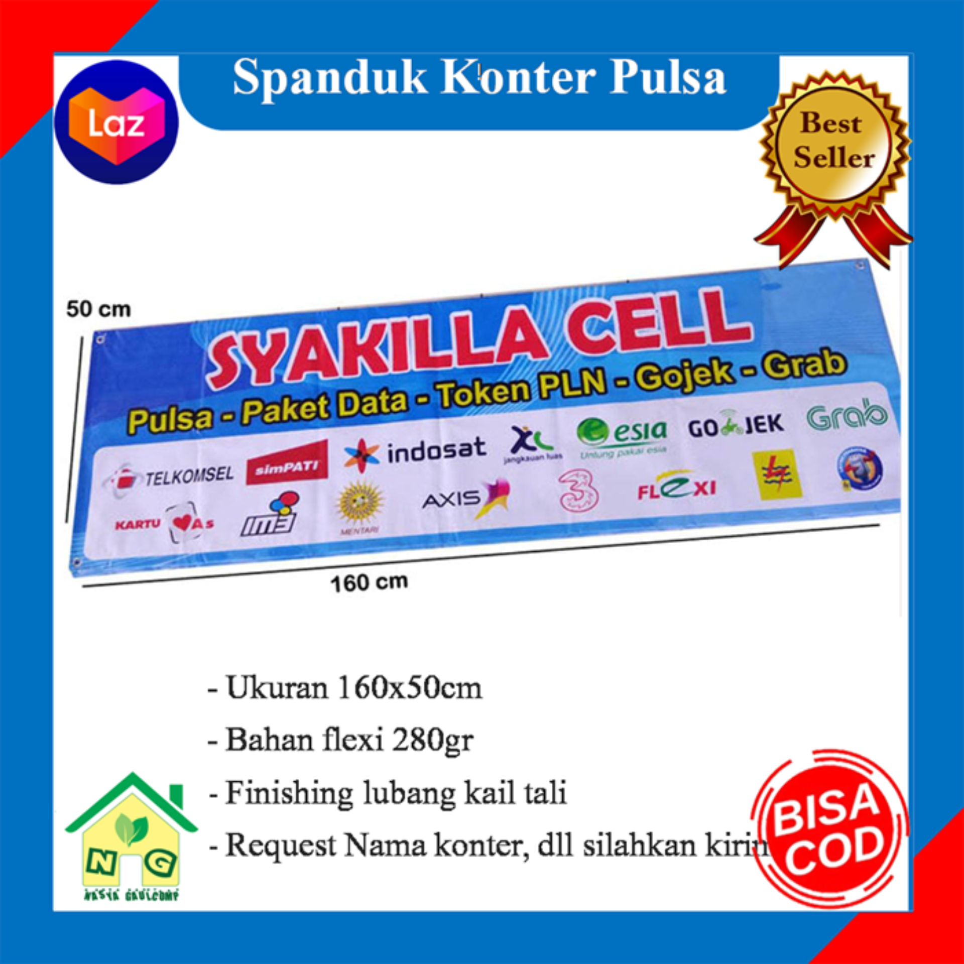 Detail Contoh Gambar Spanduk Konter Nomer 12