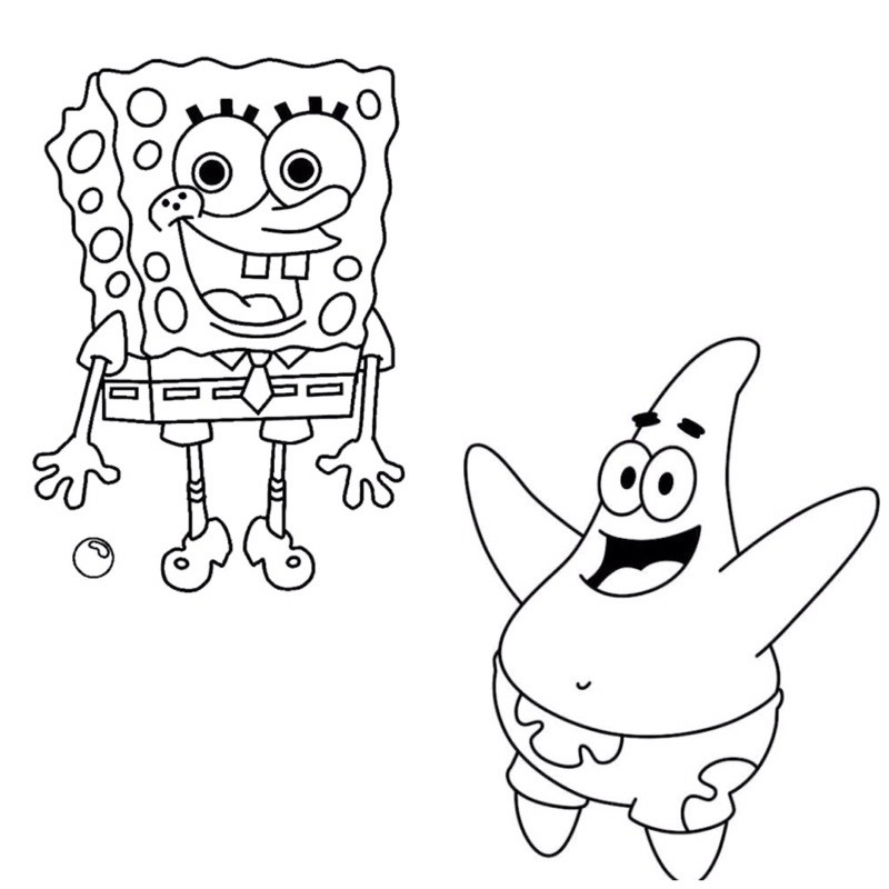 Detail Contoh Gambar Spongebob Nomer 13