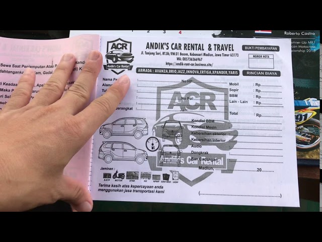 Detail Contoh Gambar Stempel Rental Mobil Nomer 17