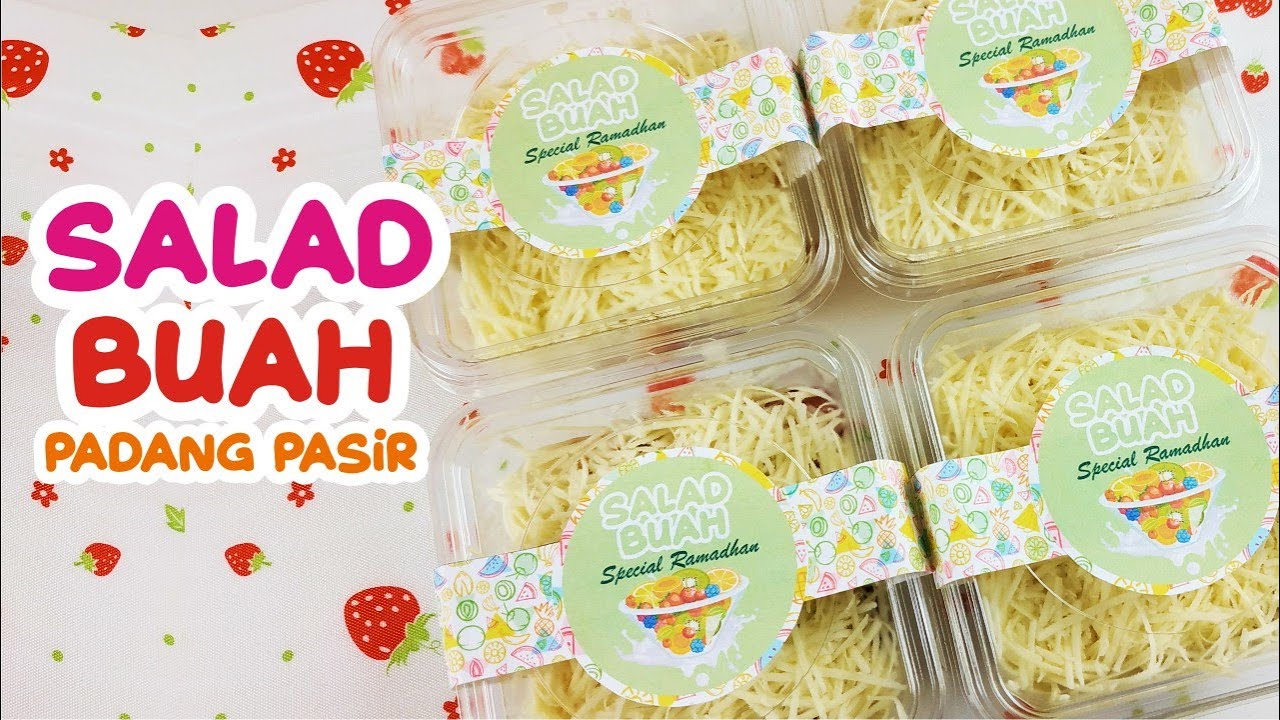 Detail Contoh Gambar Stiker Salad Buah Nomer 55