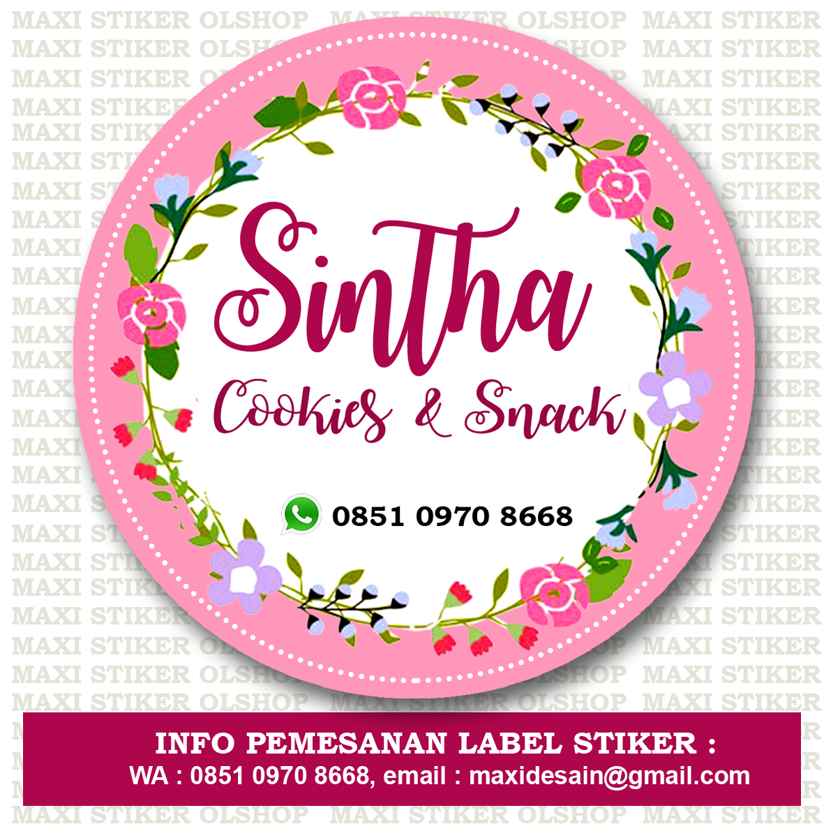 Detail Contoh Gambar Stiker Toples Kue Kering Nomer 42