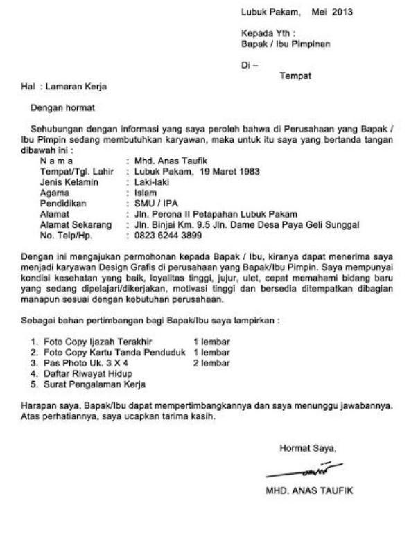 Detail Contoh Gambar Surat Pribadi Nomer 54