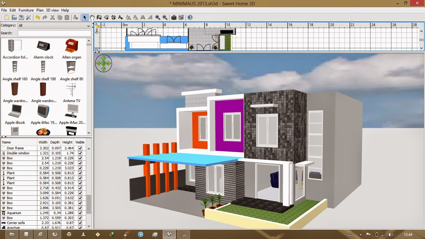 Detail Contoh Gambar Sweet Home 3d Nomer 13