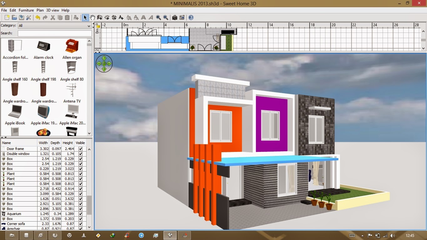 Detail Contoh Gambar Sweet Home 3d Nomer 10