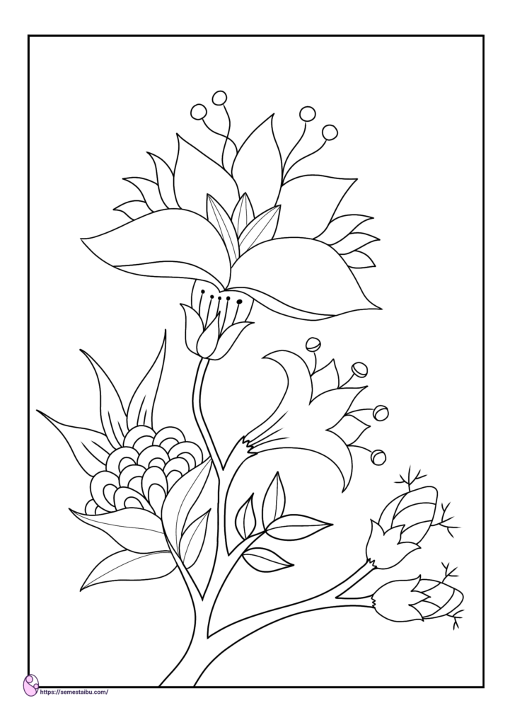 Detail Contoh Gambar Taman Bunga Anak Sd Nomer 29