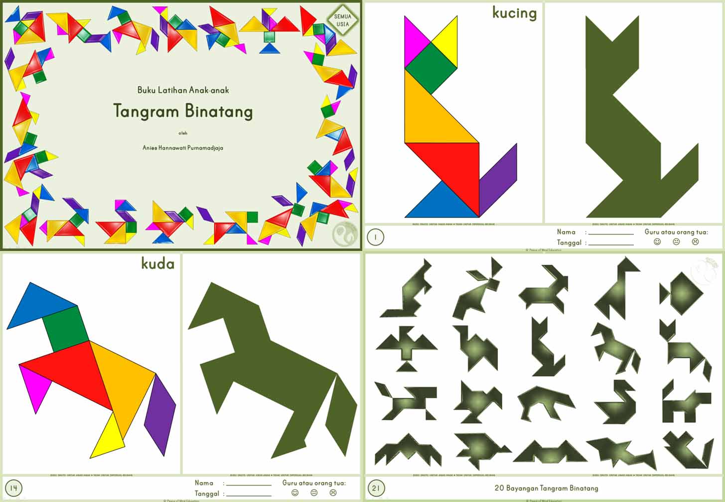 Detail Contoh Gambar Tangram Nomer 20